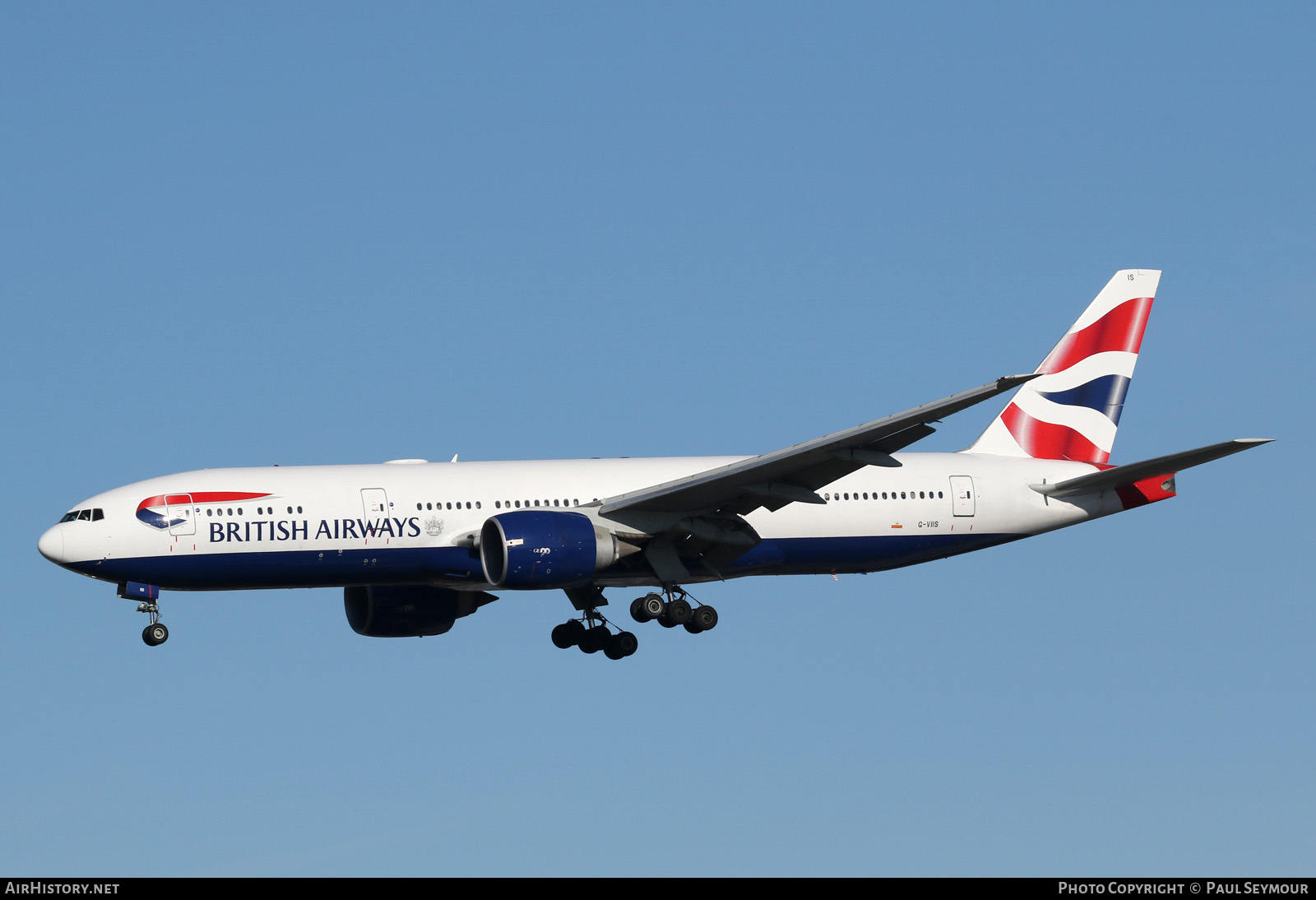 Aircraft Photo of G-VIIS | Boeing 777-236/ER | British Airways | AirHistory.net #127876