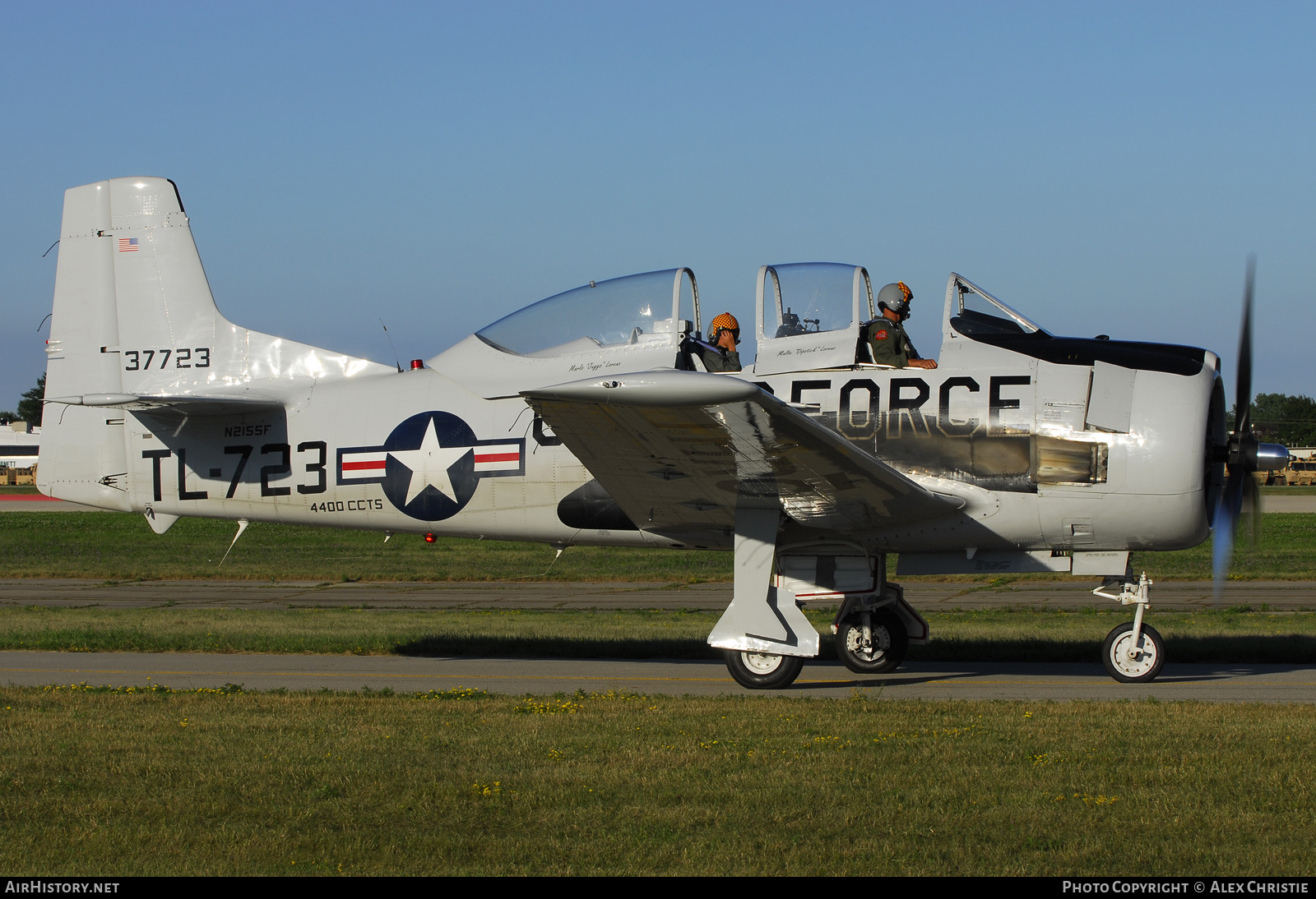 Aircraft Photo of N215SF / 37723 | North American T-28B Trojan | USA - Air Force | AirHistory.net #127881