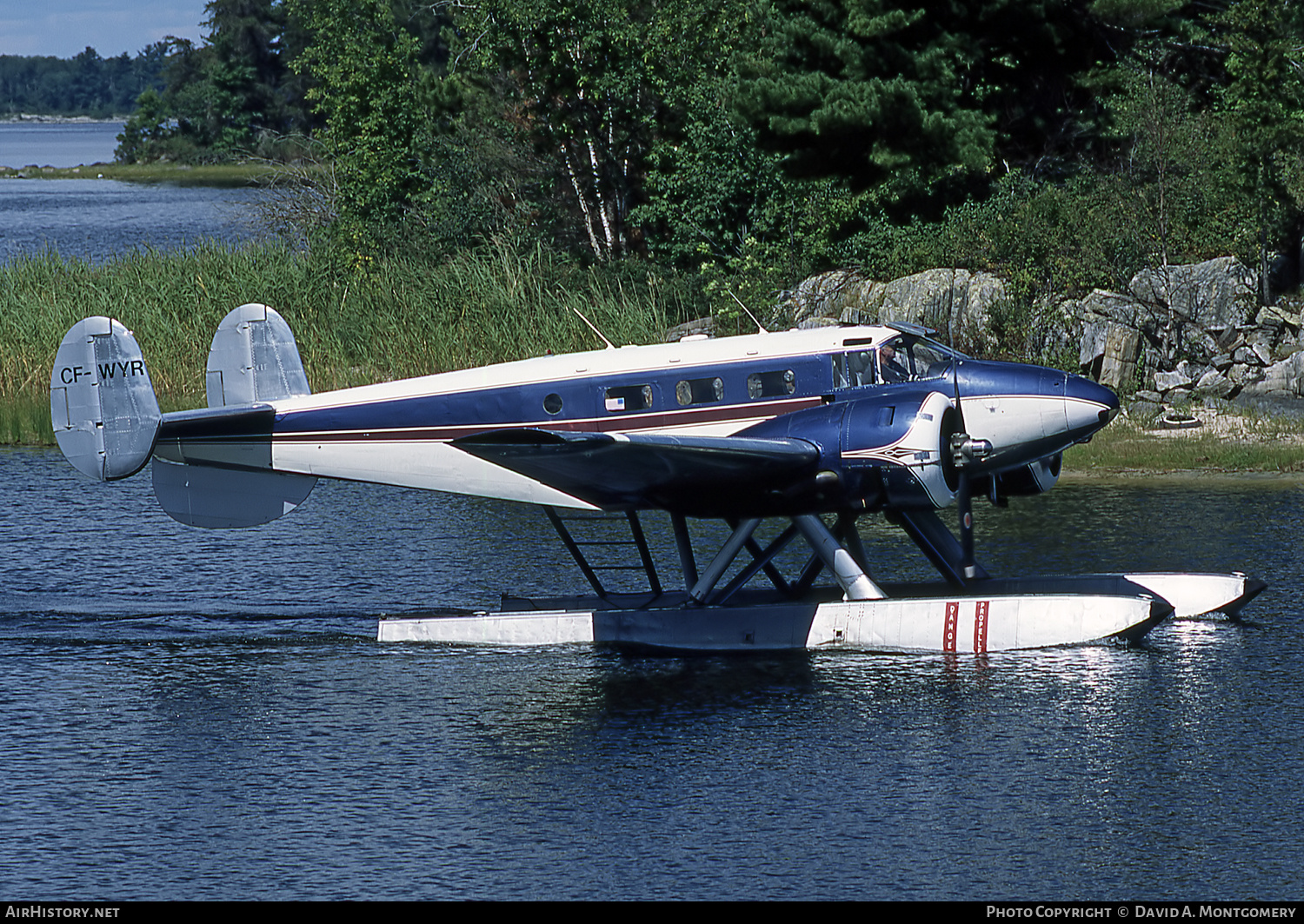 Aircraft Photo of CF-WYR | Beech Expeditor 3N | AirHistory.net #127901