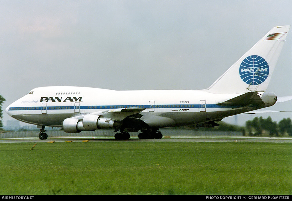 Aircraft Photo of N536PA | Boeing 747SP-21 | Pan American World Airways - Pan Am | AirHistory.net #127930