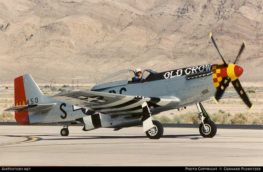 Aircraft Photo of N6341T / NL6341T / 414450 | North American P-51D Mustang | USA - Air Force | AirHistory.net #127932