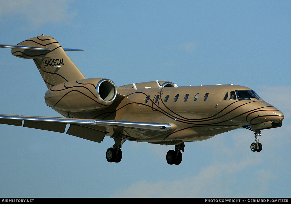 Aircraft Photo of N426CM | Cessna 750 Citation X | AirHistory.net #127934