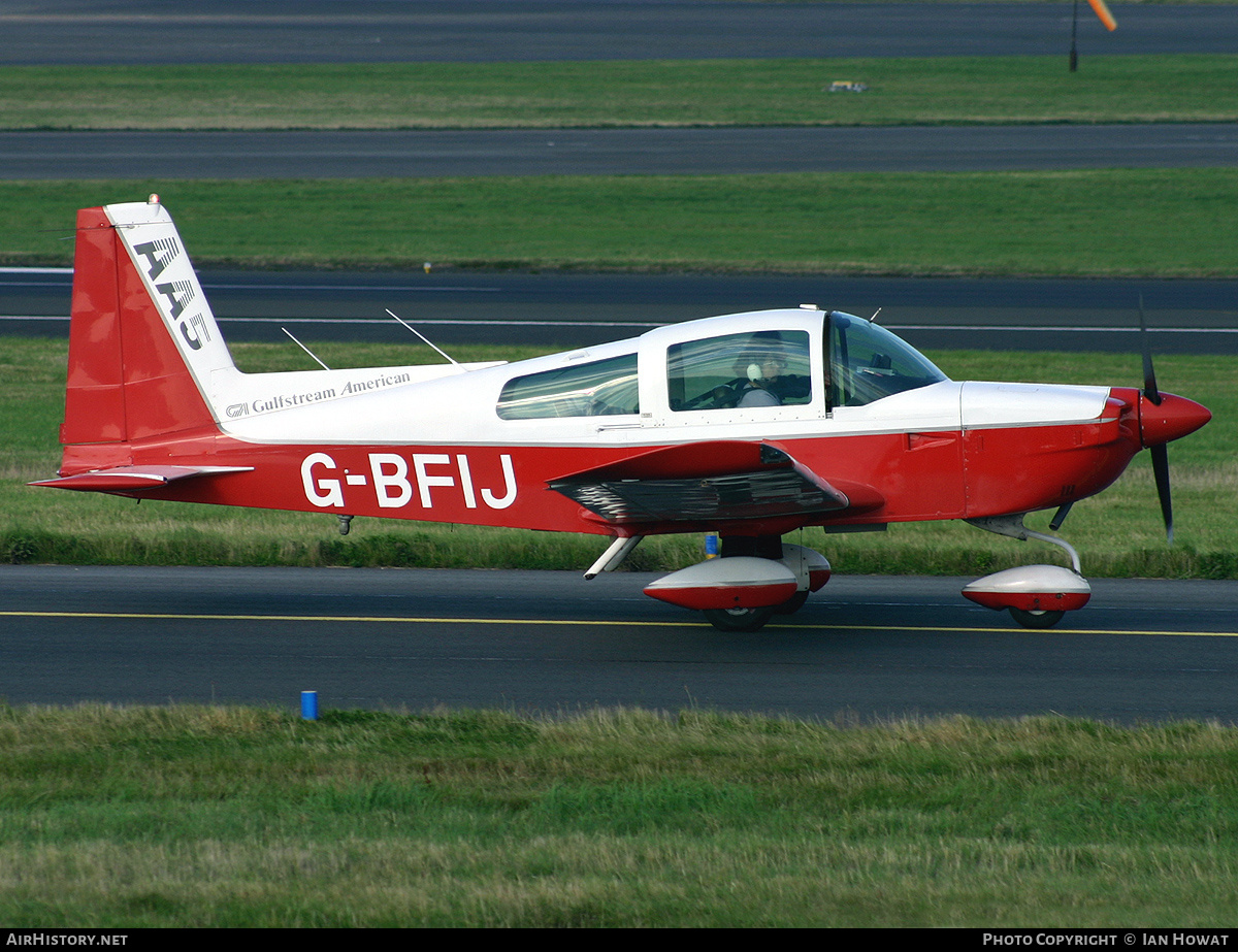 Aircraft Photo of G-BFIJ | Grumman American AA-5A Cheetah | AirHistory.net #127941
