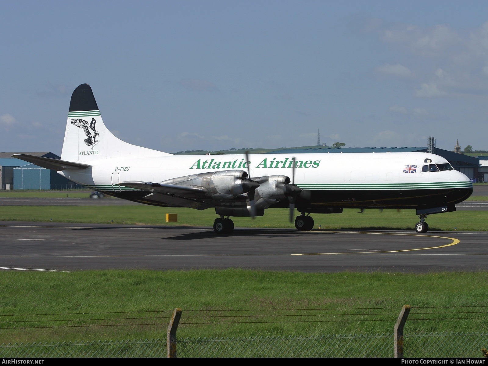 Aircraft Photo of G-FIZU | Lockheed L-188C(F) Electra | Atlantic Airlines | AirHistory.net #127942