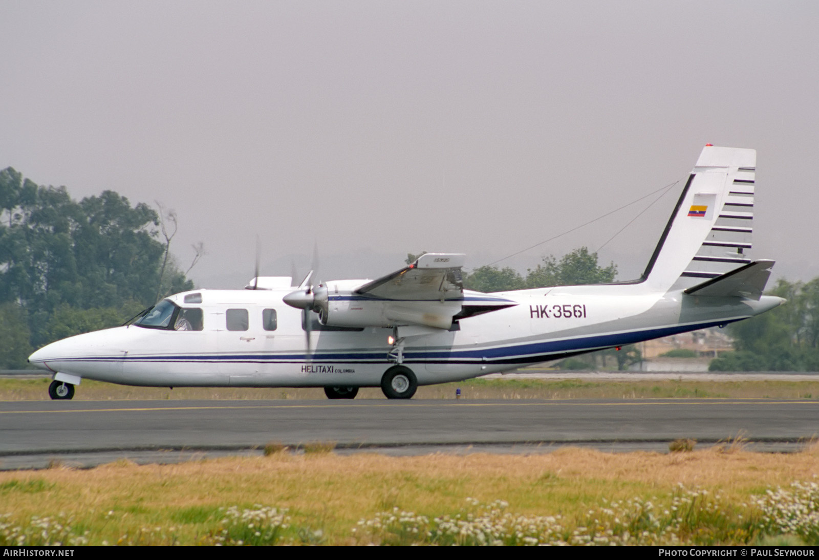 Aircraft Photo of HK-3561 | Rockwell 690A Turbo Commander | Helitaxi | AirHistory.net #127953