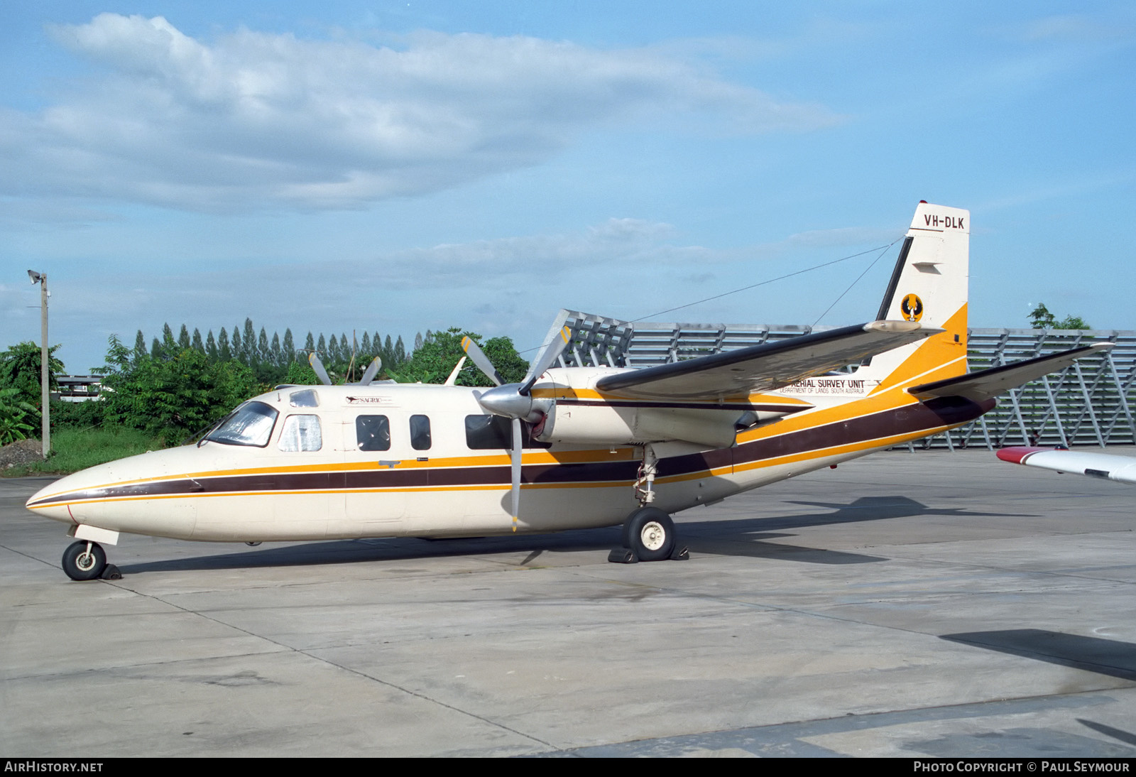 Aircraft Photo of VH-DLK | Rockwell 690A Turbo Commander | South Australia Department of Lands | AirHistory.net #127959