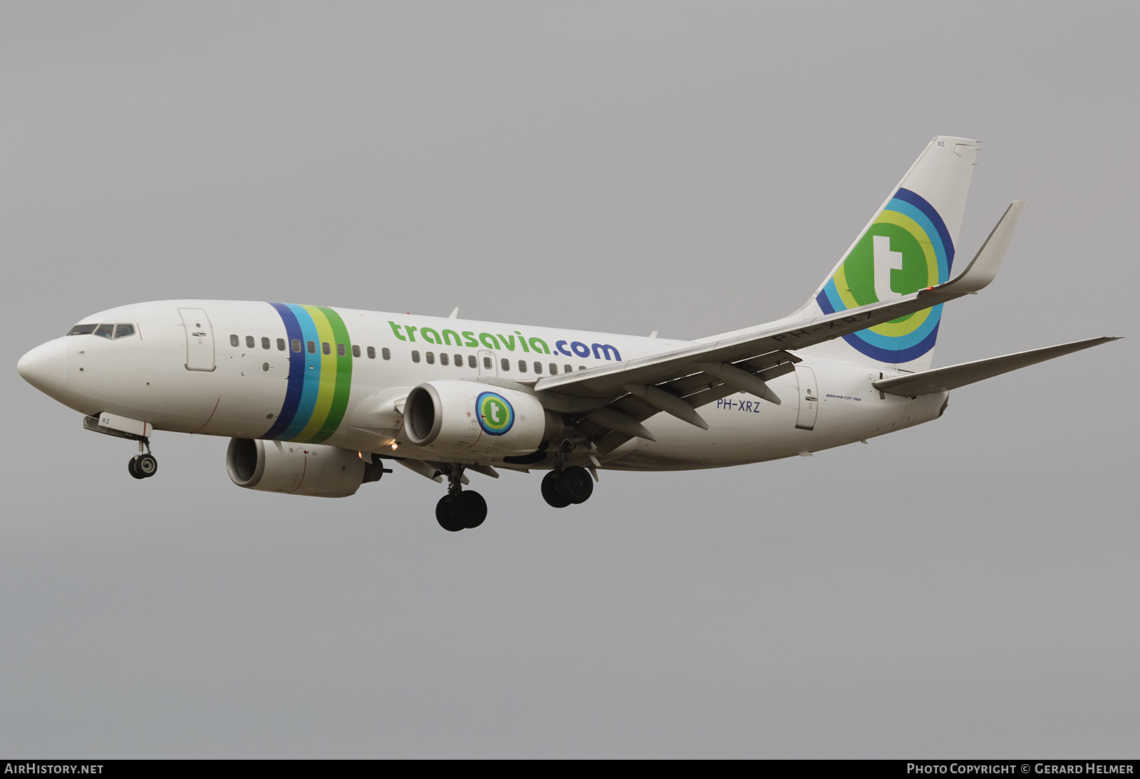 Aircraft Photo of PH-XRZ | Boeing 737-7K2 | Transavia | AirHistory.net #127965