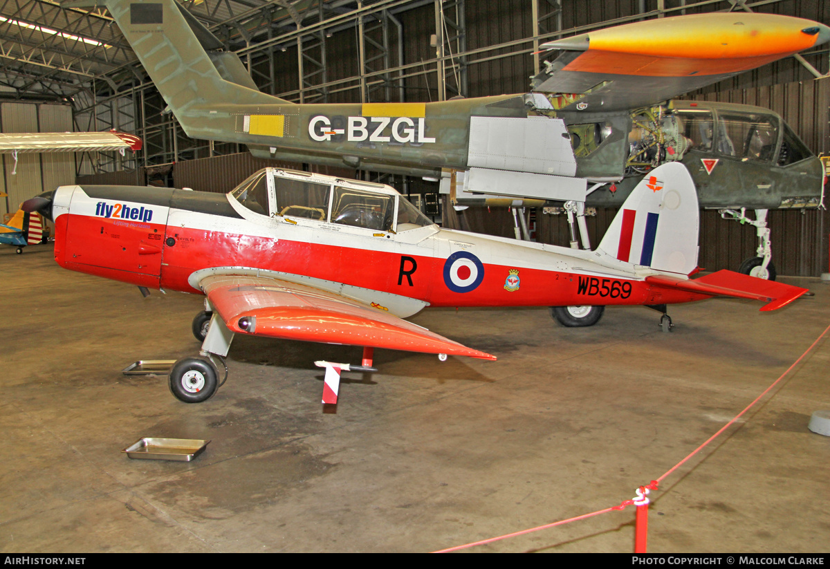 Aircraft Photo of G-BYSJ / WB569 | De Havilland DHC-1 Chipmunk Mk22 | UK - Air Force | AirHistory.net #127971