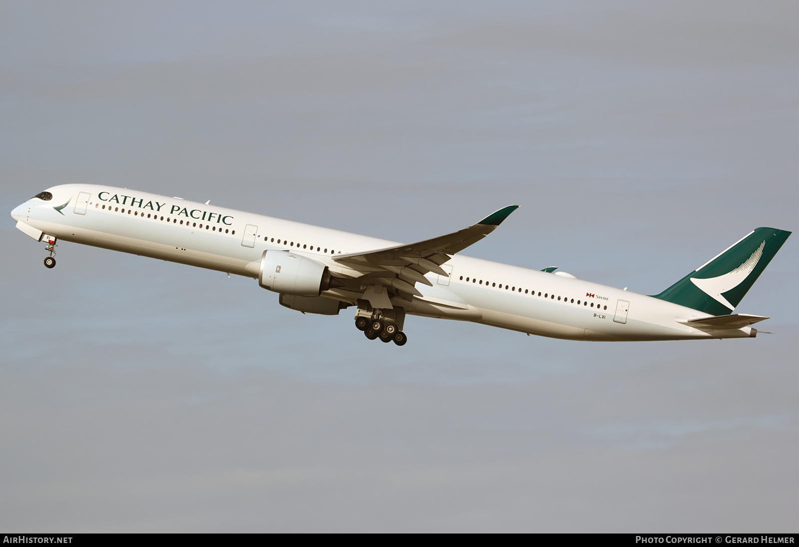 Aircraft Photo of B-LXI | Airbus A350-1041 | Cathay Pacific Airways | AirHistory.net #127991