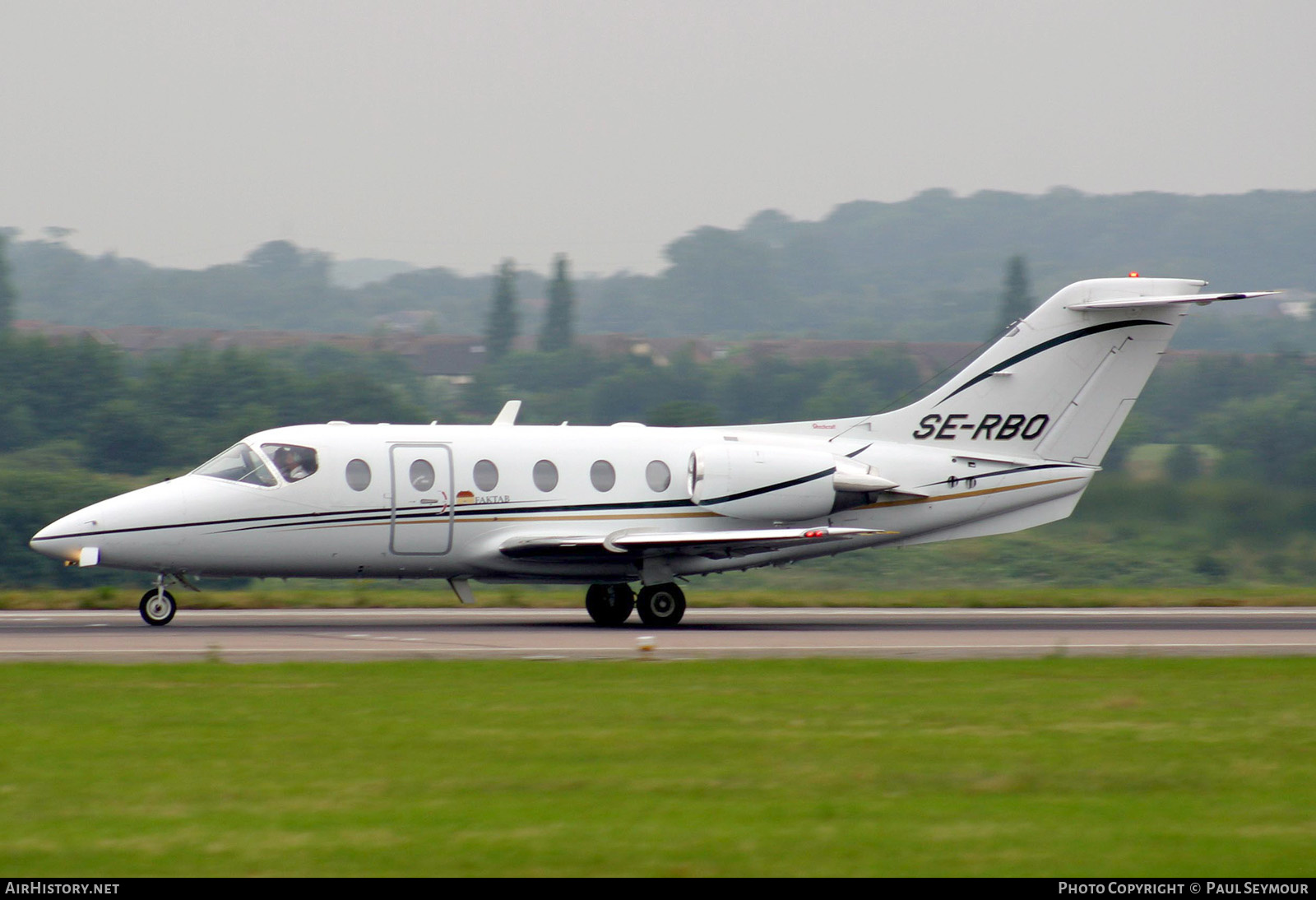 Aircraft Photo of SE-RBO | Raytheon Beechjet 400A | Faktab | AirHistory.net #128003