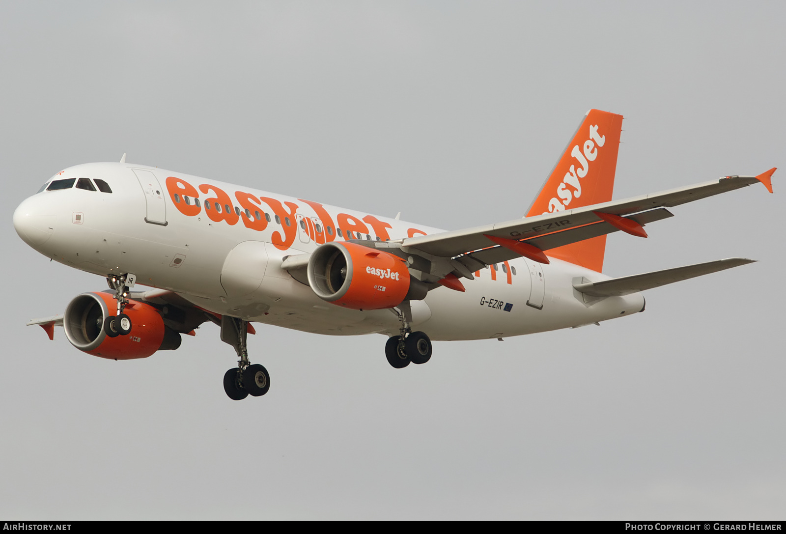 Aircraft Photo of G-EZIR | Airbus A319-111 | EasyJet | AirHistory.net #128014