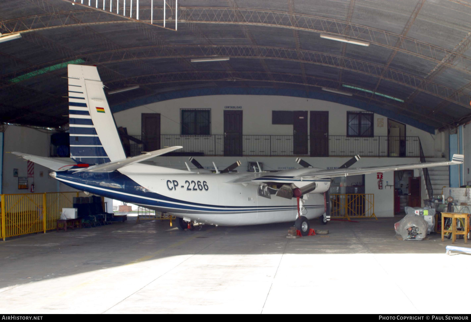 Aircraft Photo of CP-2266 | Rockwell 690B Turbo Commander | AirHistory.net #128015