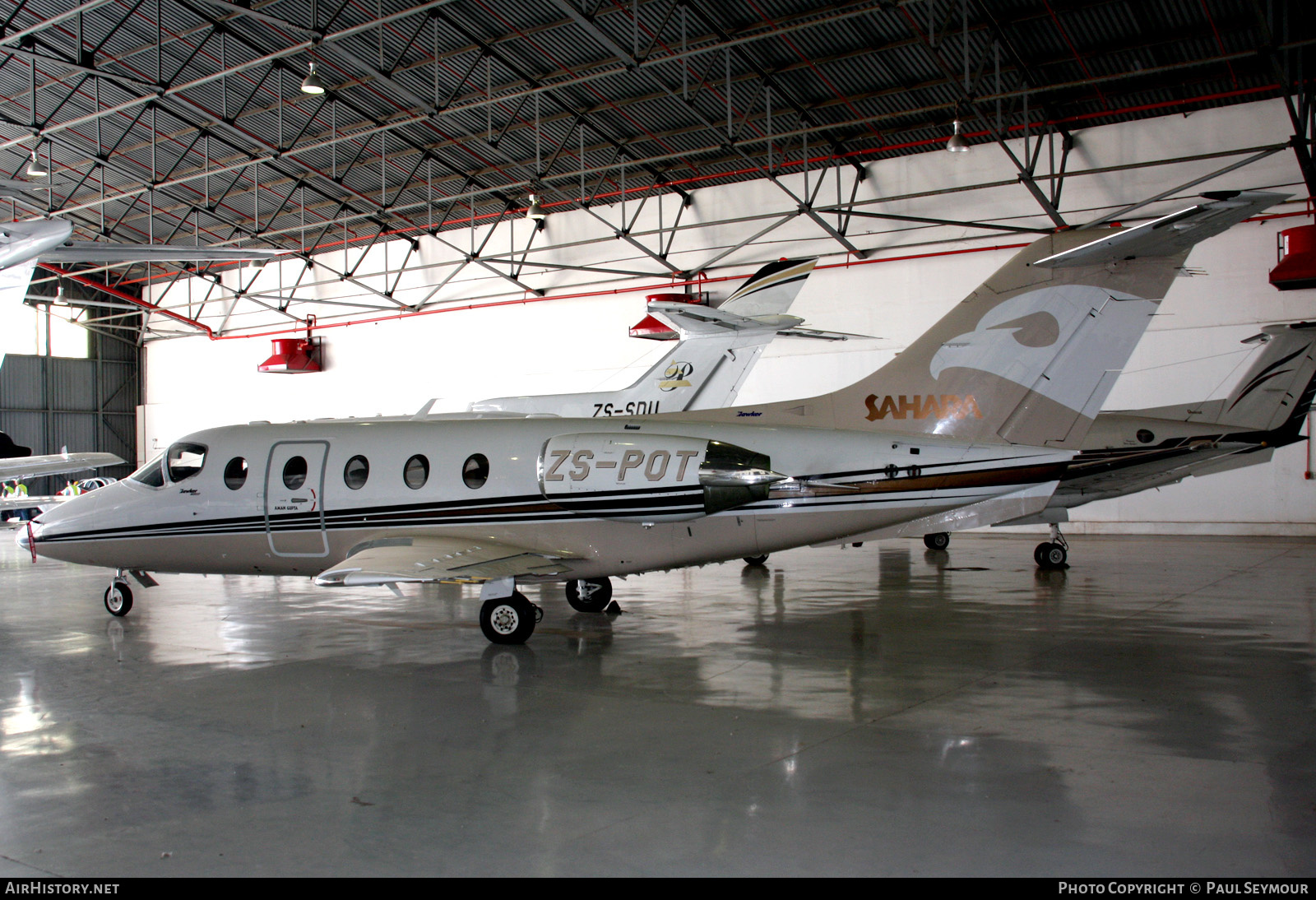 Aircraft Photo of ZS-POT | Raytheon Hawker 400XP | Sahara African Aviation | AirHistory.net #128025