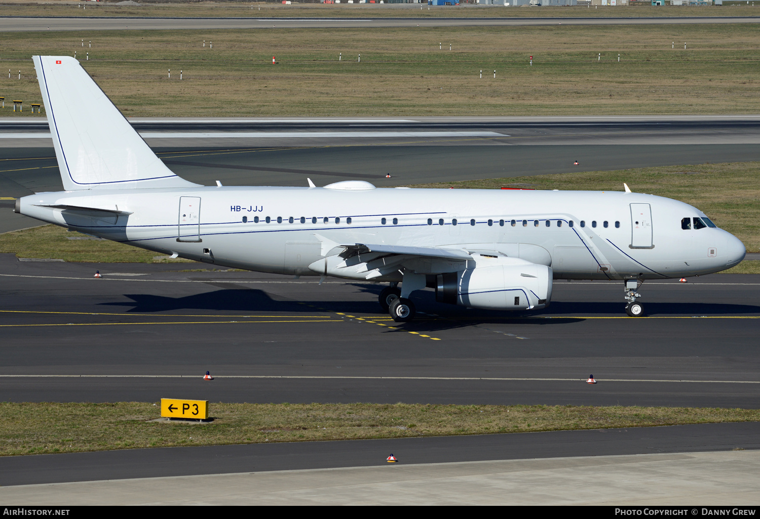 Aircraft Photo of HB-JJJ | Airbus A319-133X | AirHistory.net #128041
