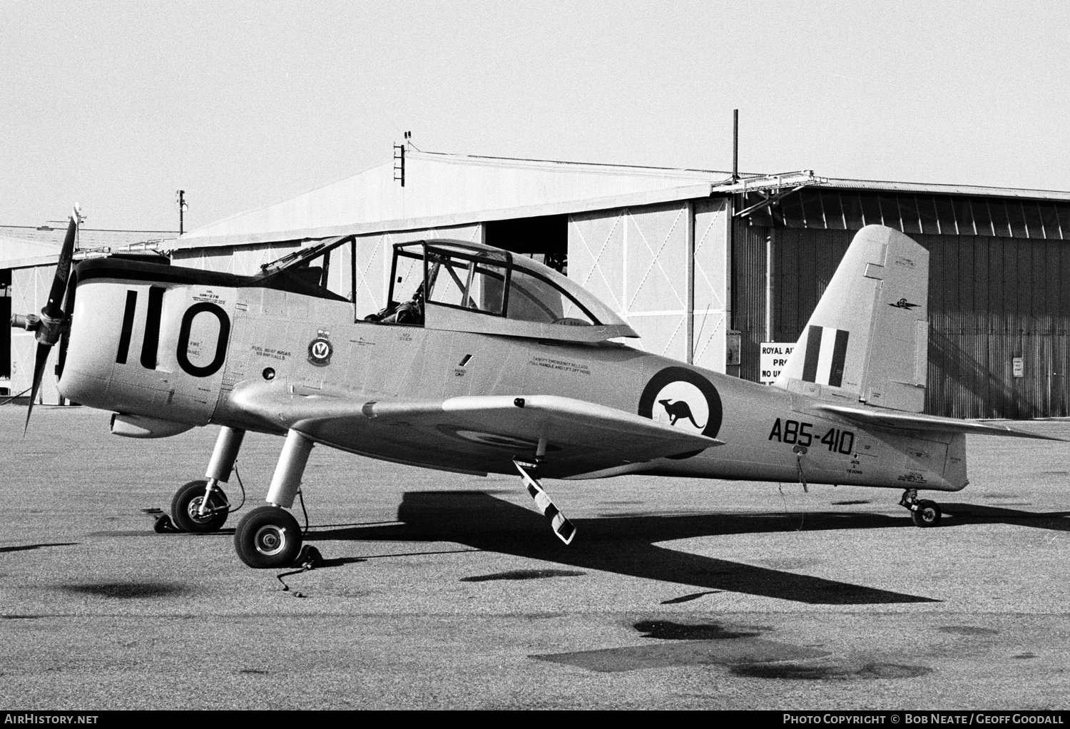Aircraft Photo of A85-410 | Commonwealth CA-25 Winjeel | Australia - Air Force | AirHistory.net #128058