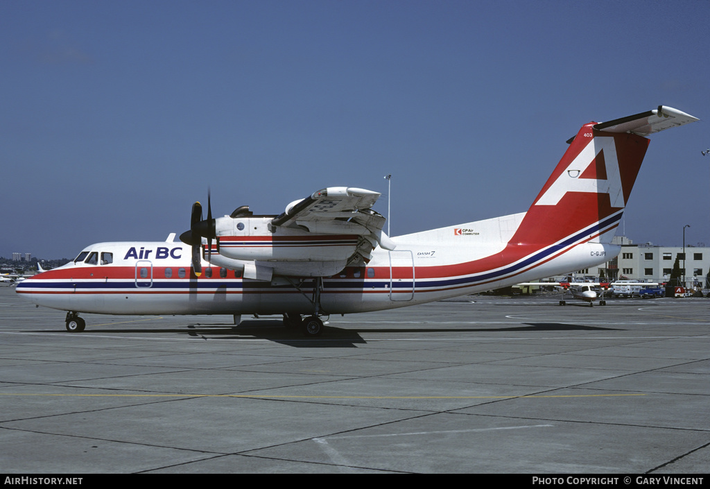 Aircraft Photo of C-GJPI | De Havilland Canada DHC-7-102 Dash 7 | Air BC | AirHistory.net #128060