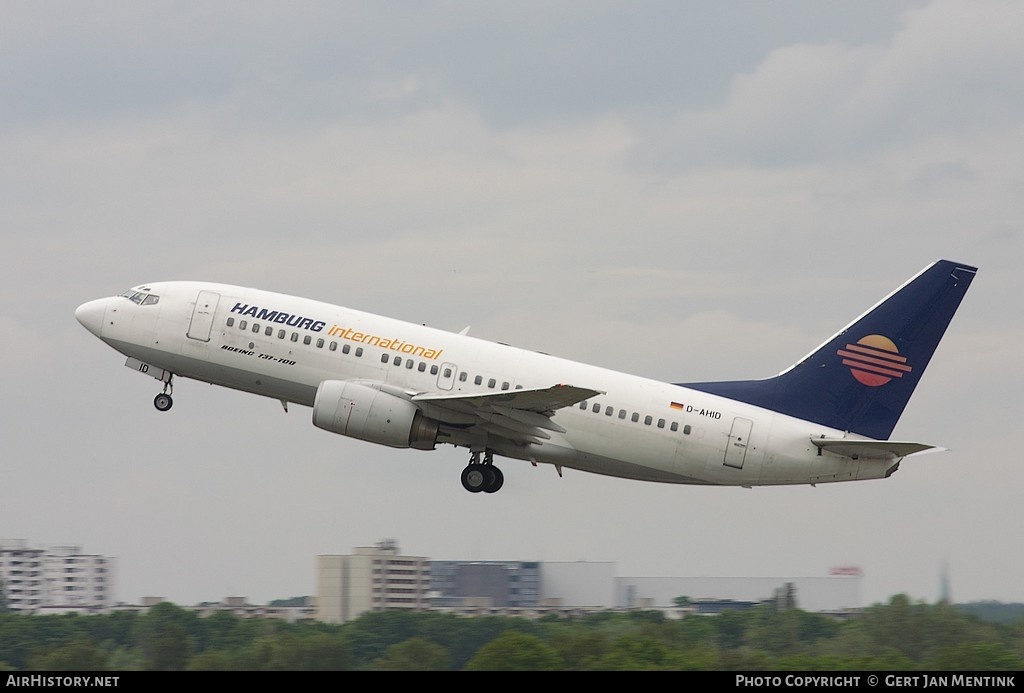 Aircraft Photo of D-AHID | Boeing 737-73S | Hamburg International | AirHistory.net #128062