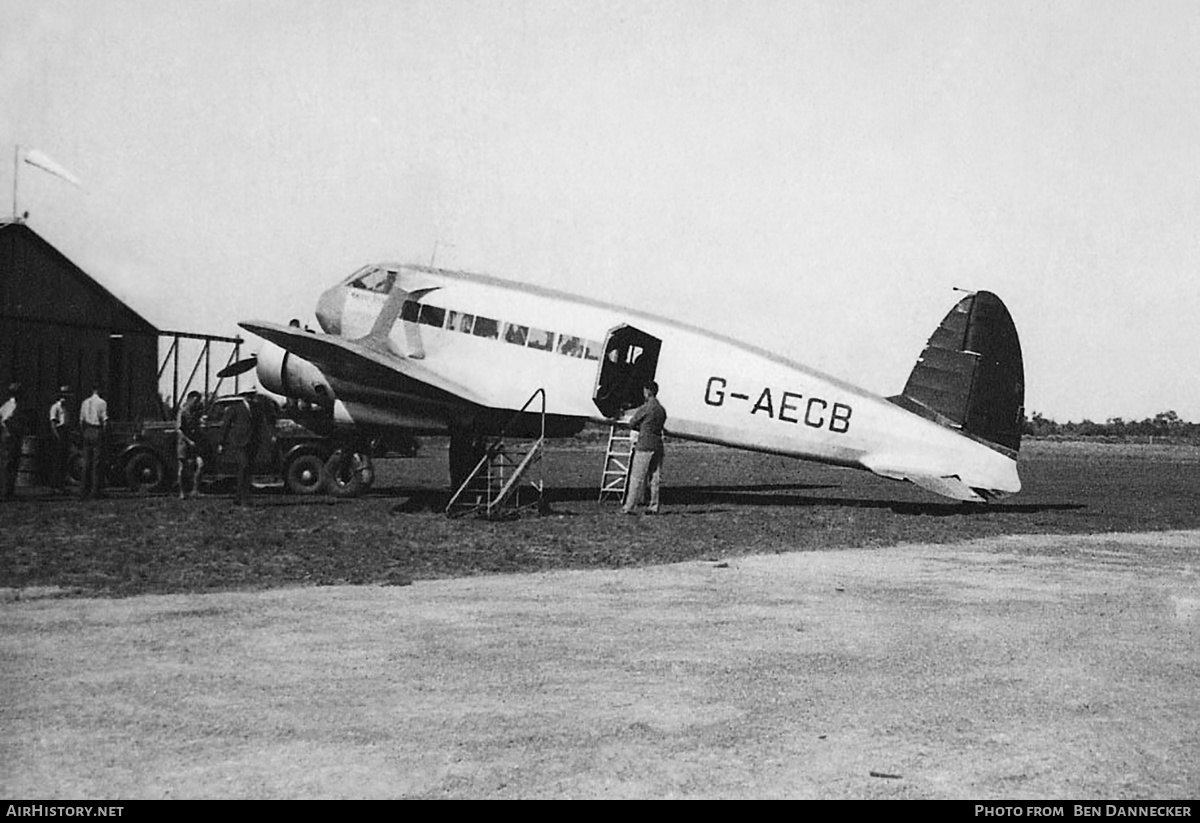 Aircraft Photo of G-AECB | General Aircraft ST-18 Monospar Croydon | AirHistory.net #128079