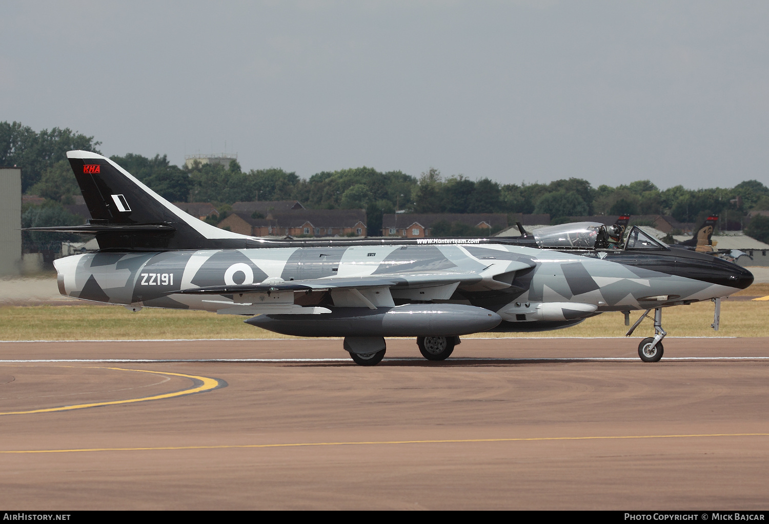 Aircraft Photo of ZZ191 | Hawker Hunter F58 | UK - Air Force | AirHistory.net #128082