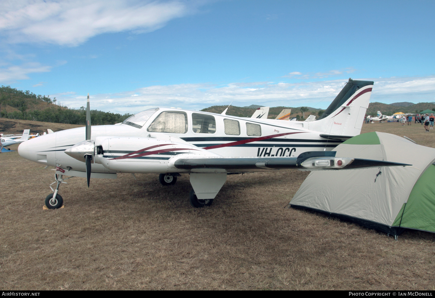 Aircraft Photo of VH-OCC | Raytheon 58 Baron | AirHistory.net #128084