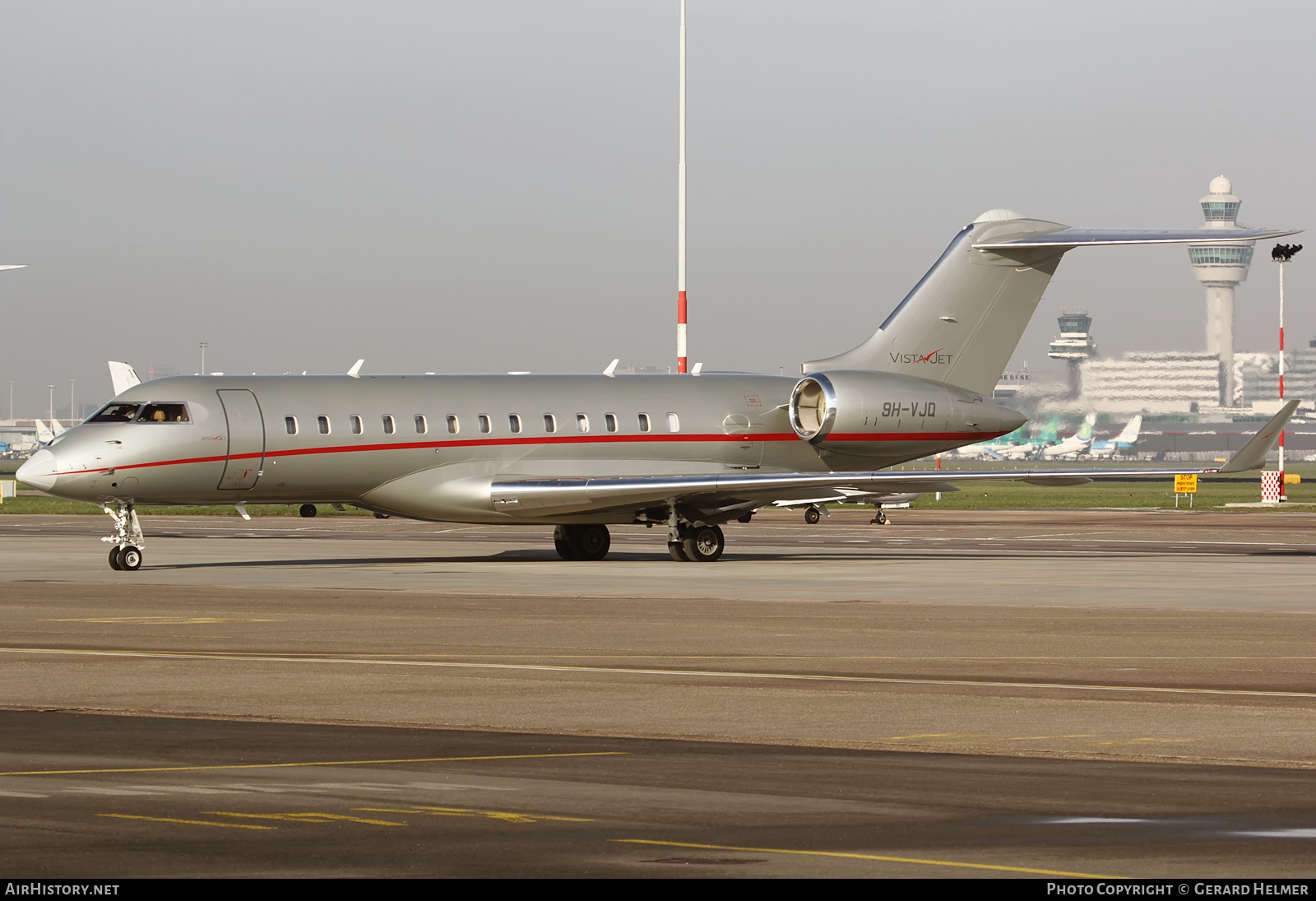 Aircraft Photo of 9H-VJQ | Bombardier Global 6000 (BD-700-1A10) | VistaJet | AirHistory.net #128114