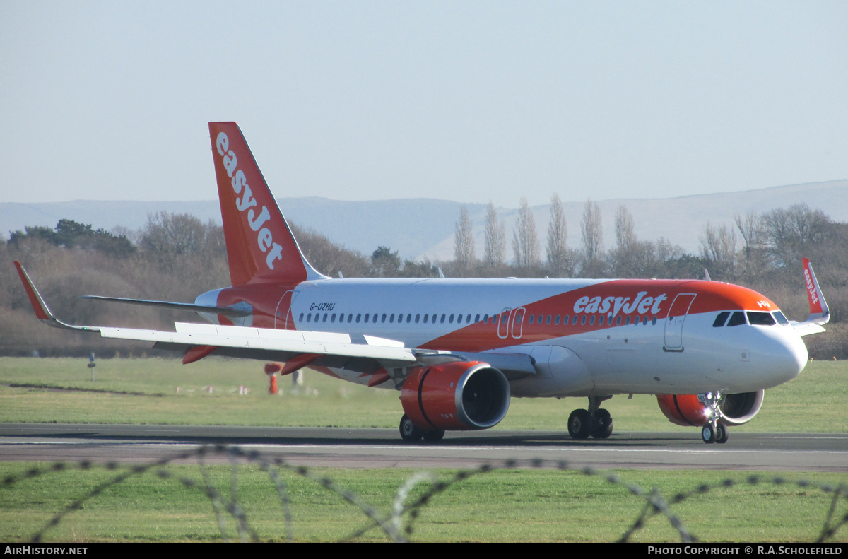 Aircraft Photo of G-UZHU | Airbus A320-251N | EasyJet | AirHistory.net #128116