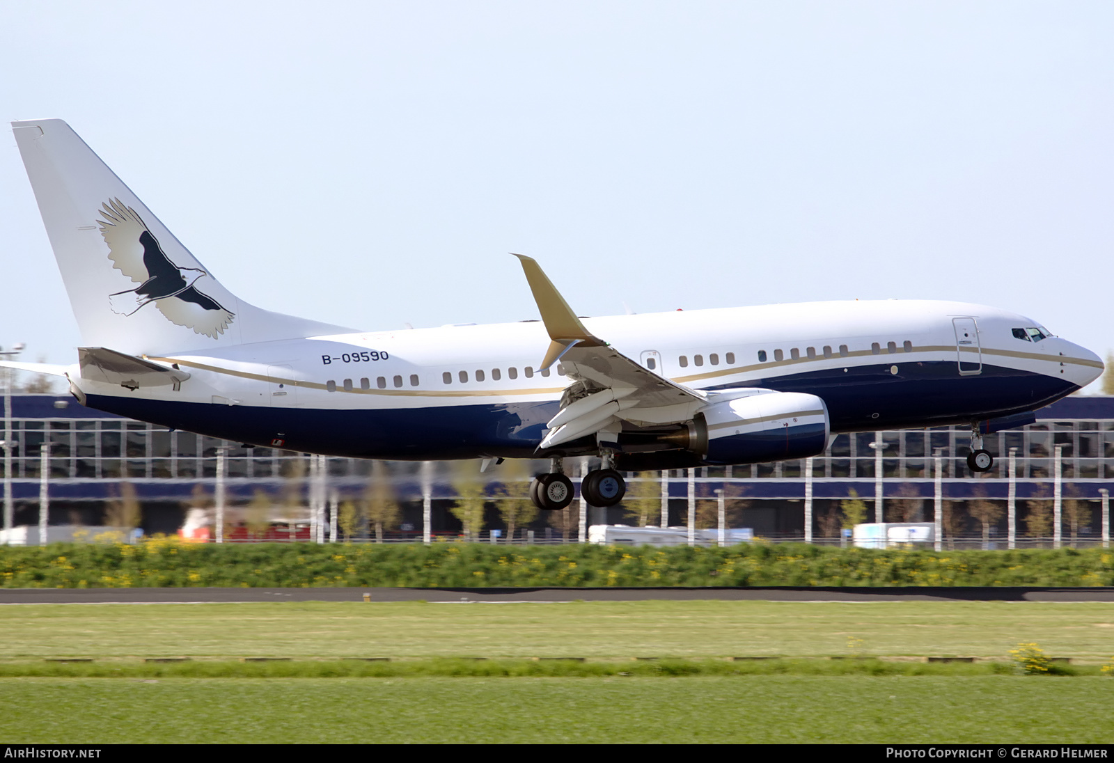 Aircraft Photo of B-09590 | Boeing 737-79V BBJ | AirHistory.net #128118