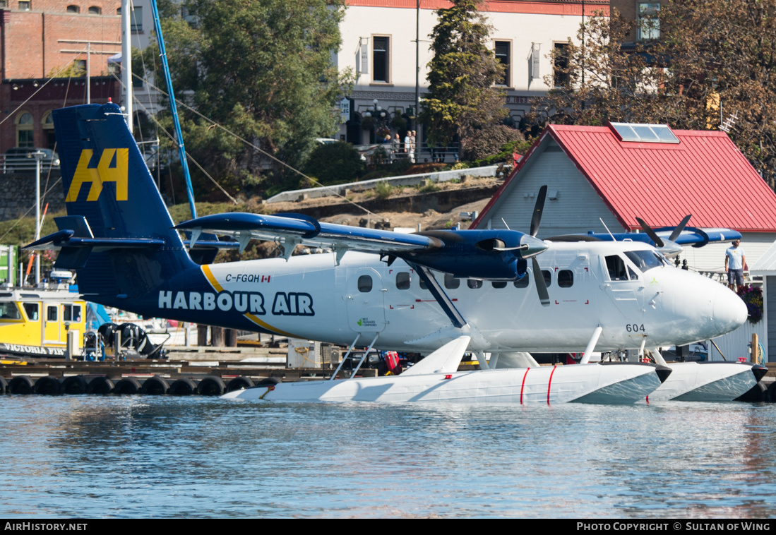 Aircraft Photo of C-FGQH | De Havilland Canada DHC-6-100 Twin Otter | Harbour Air | AirHistory.net #128123