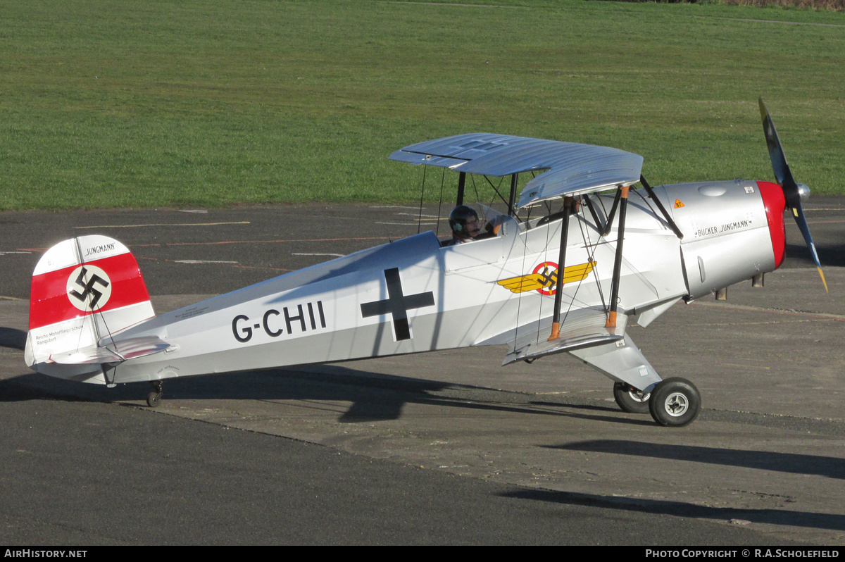 Aircraft Photo of G-CHII | CASA 1.131E Jungmann | Germany - Air Force | AirHistory.net #128135