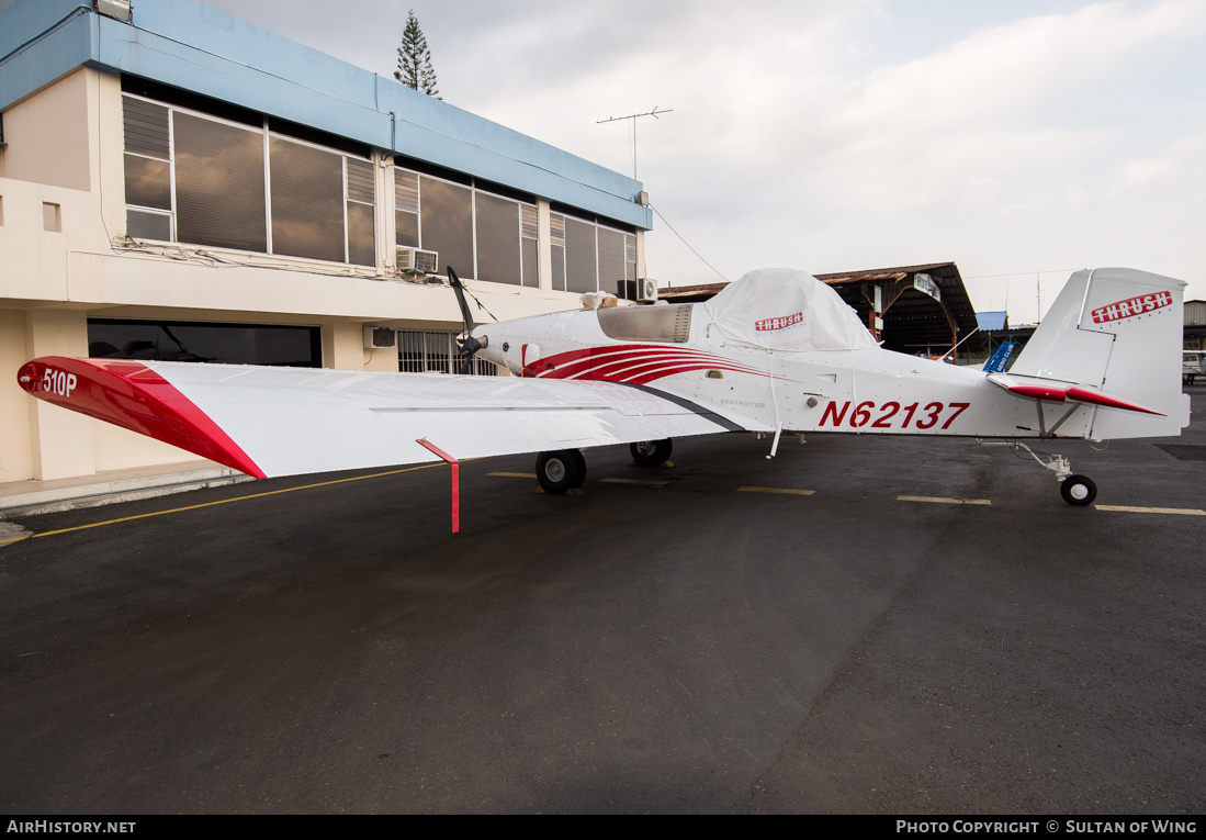 Aircraft Photo of N62137 | Thrush S2R-T34 Thrush 510P | AirHistory.net #128146