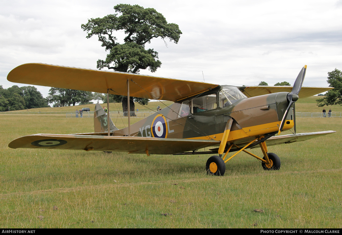 Aircraft Photo of G-ADND / W9385 | De Havilland D.H. 87B Hornet Moth | UK - Air Force | AirHistory.net #128155