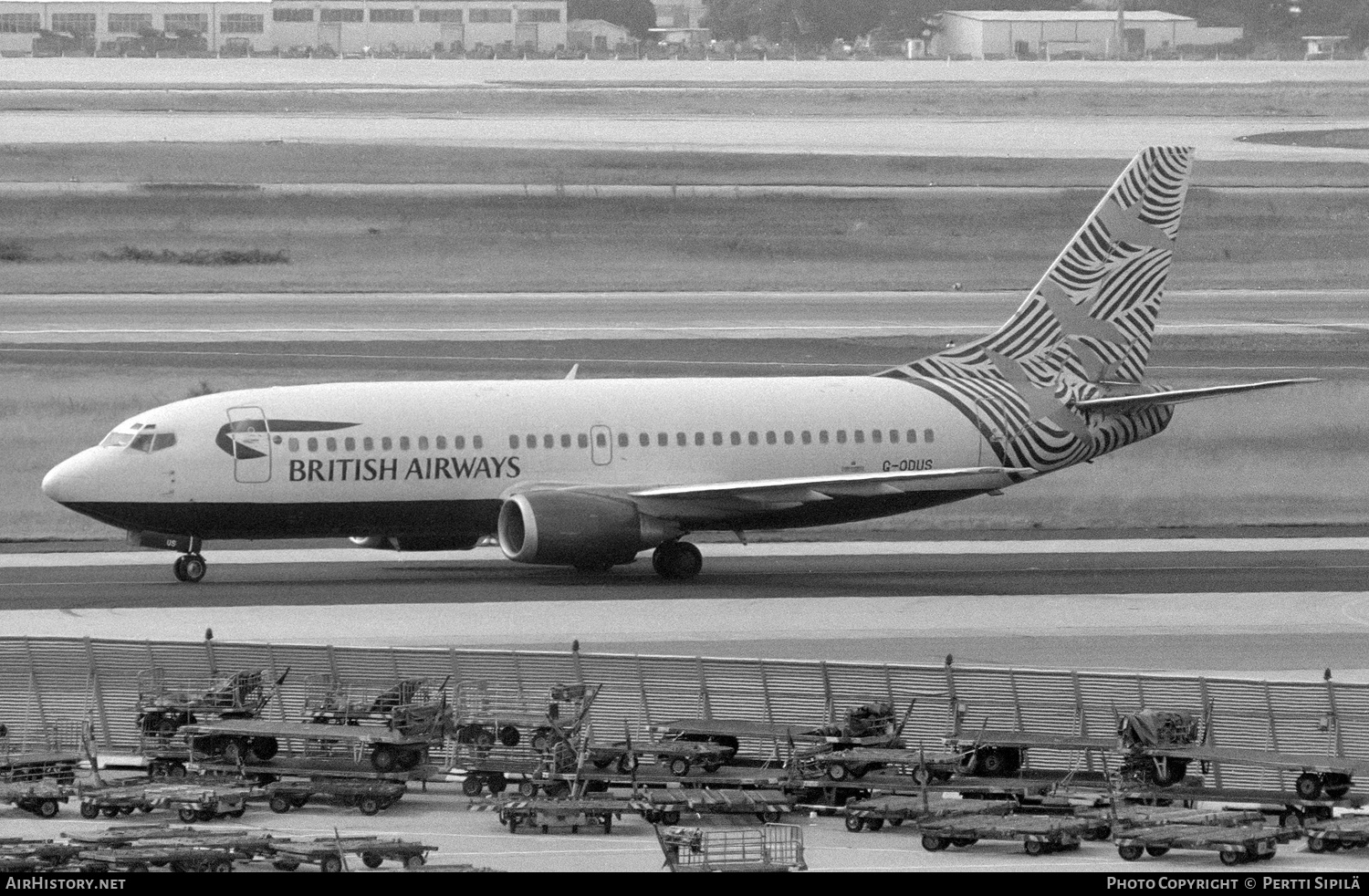 Aircraft Photo of G-ODUS | Boeing 737-36Q | British Airways | AirHistory.net #128160