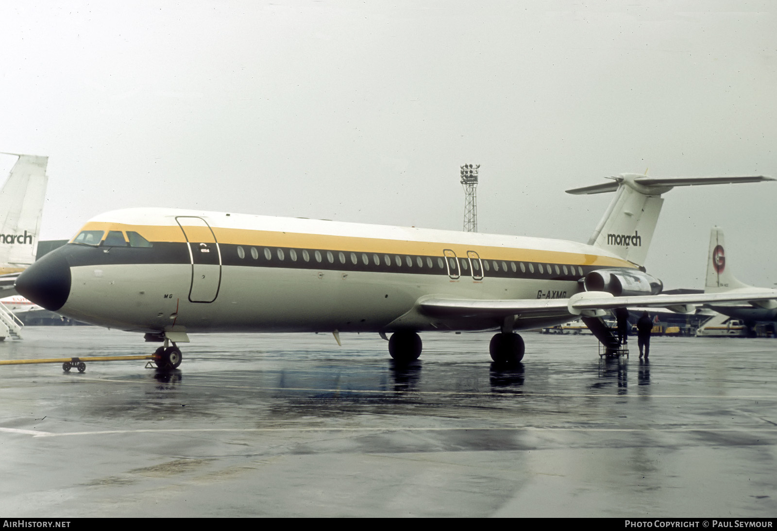 Aircraft Photo of G-AXMG | BAC 111-518FG One-Eleven | Monarch Airlines | AirHistory.net #128167
