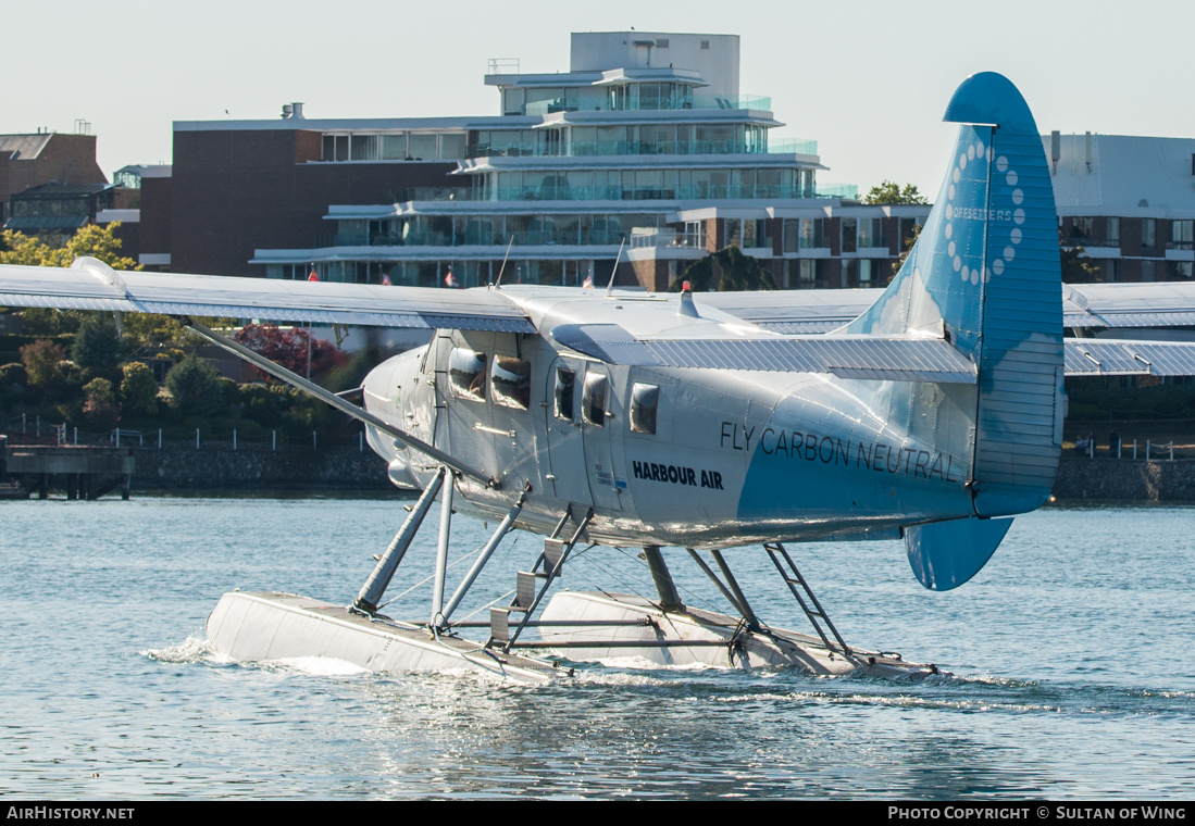 Aircraft Photo of C-GHAS | Vazar DHC-3T Turbine Otter | Harbour Air | AirHistory.net #128189