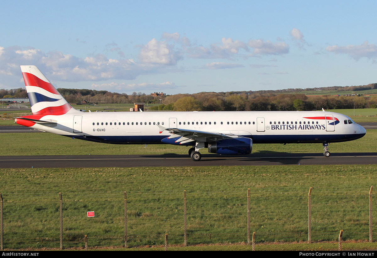 Aircraft Photo of G-EUXC | Airbus A321-231 | British Airways | AirHistory.net #128210