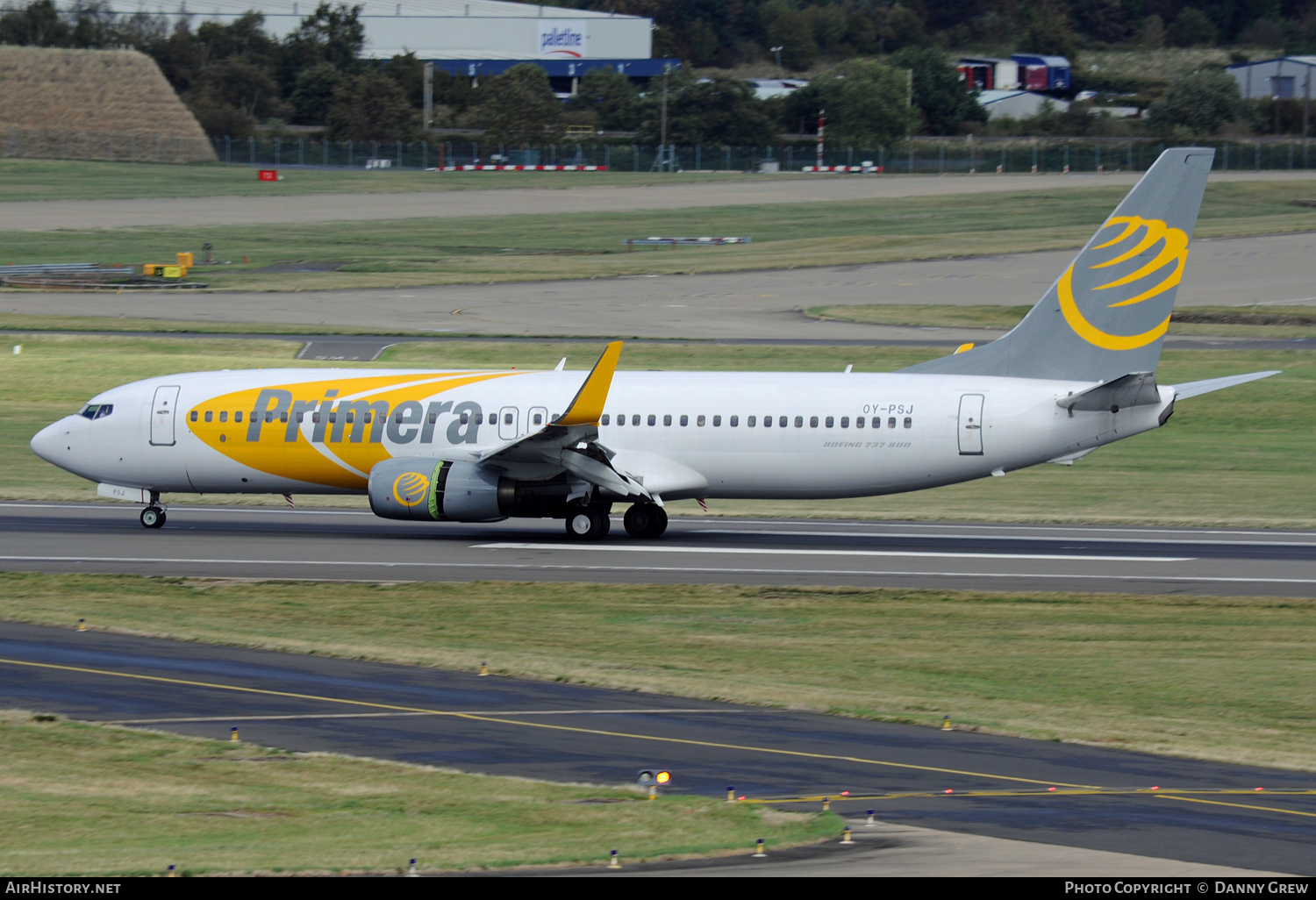 Aircraft Photo of OY-PSJ | Boeing 737-86N | Primera Air | AirHistory.net #128237