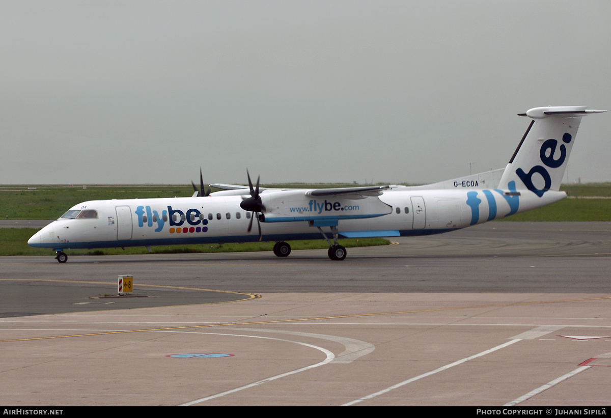 Aircraft Photo of G-ECOA | Bombardier DHC-8-402 Dash 8 | Flybe | AirHistory.net #128238