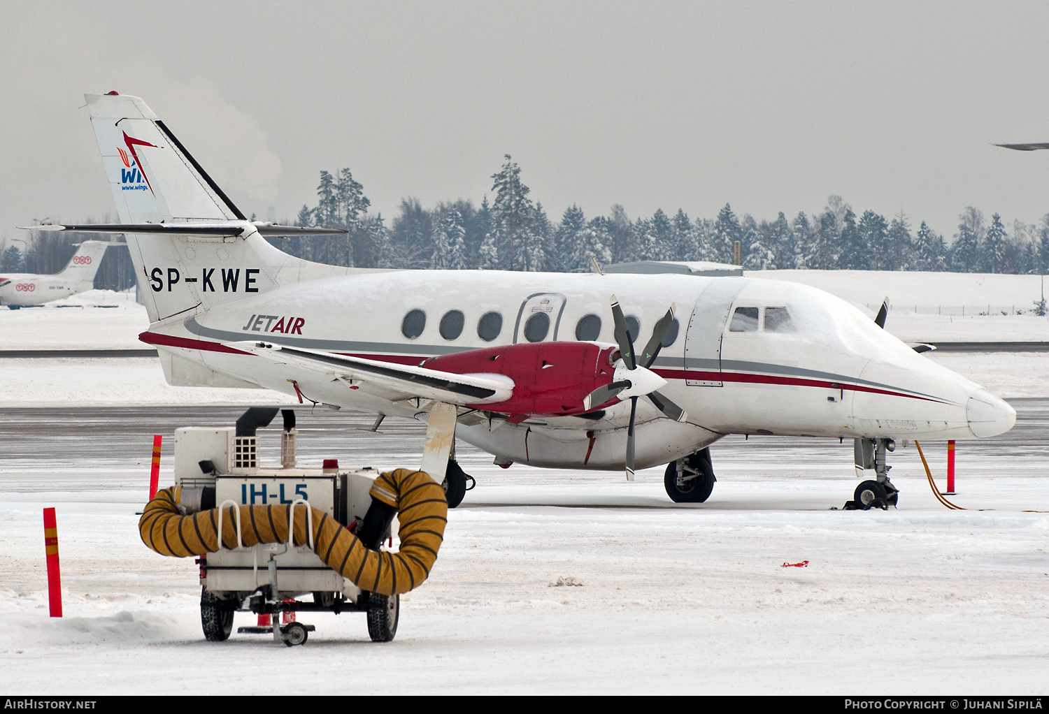 Aircraft Photo of SP-KWE | British Aerospace BAe-3201 Jetstream 32EP | JetAir | AirHistory.net #128252