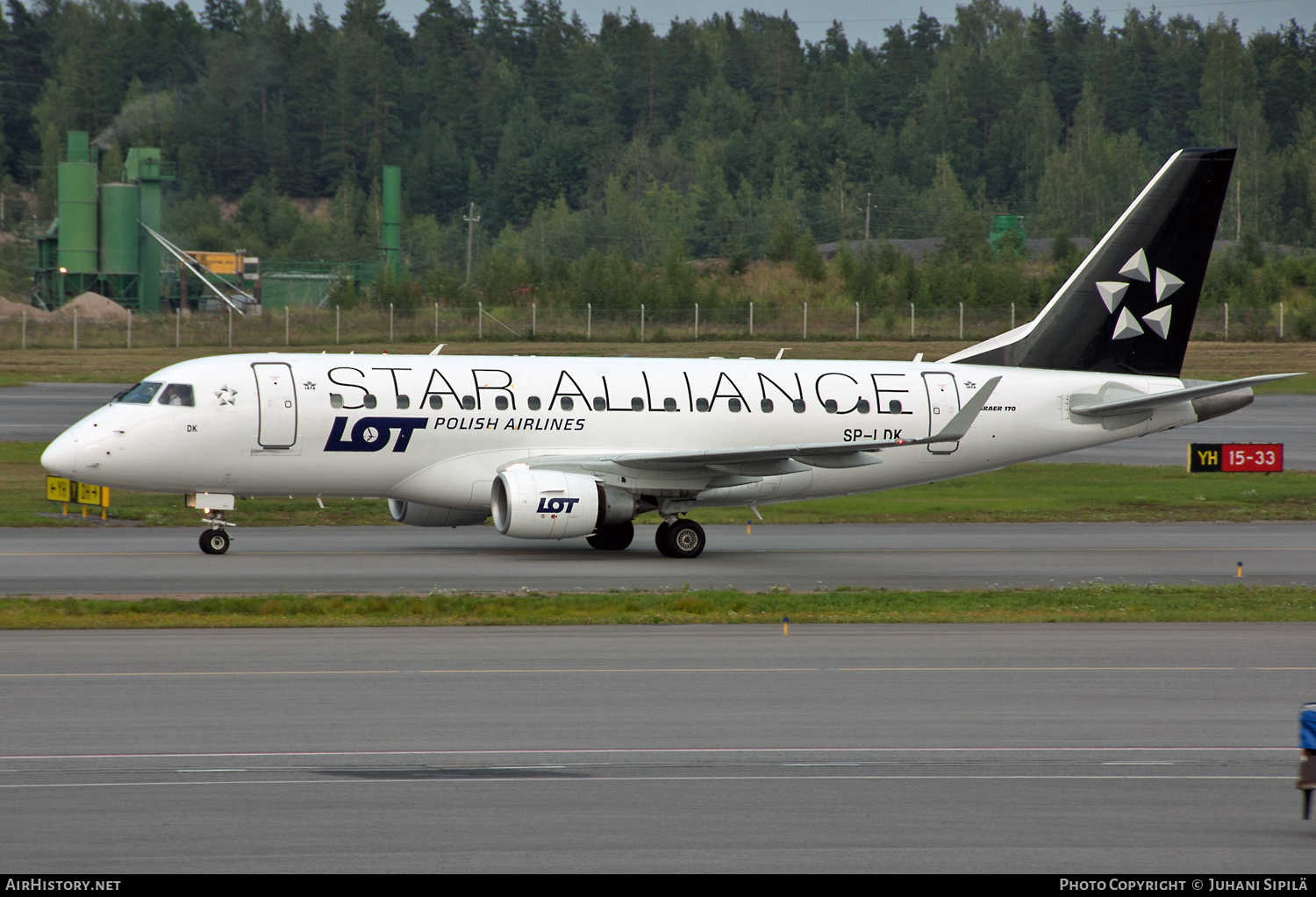 Aircraft Photo of SP-LDK | Embraer 170LR (ERJ-170-100LR) | LOT Polish Airlines - Polskie Linie Lotnicze | AirHistory.net #128254