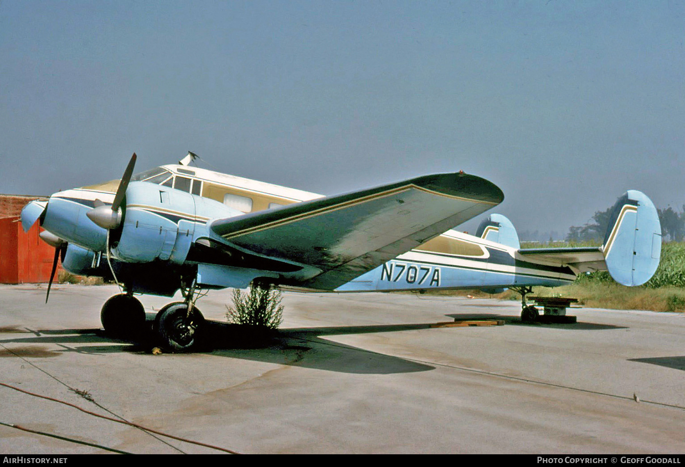 Aircraft Photo of N707A | Beech D18S | AirHistory.net #128275