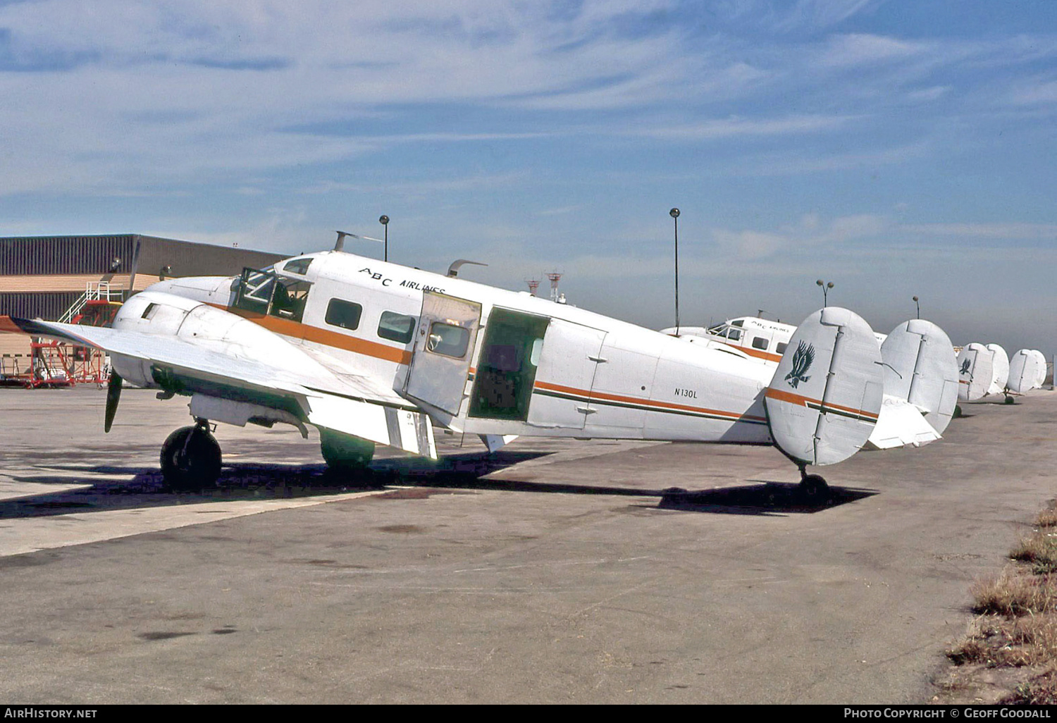 Aircraft Photo of N130L | Beech E18S-9700 | ABC Airlines | AirHistory.net #128282