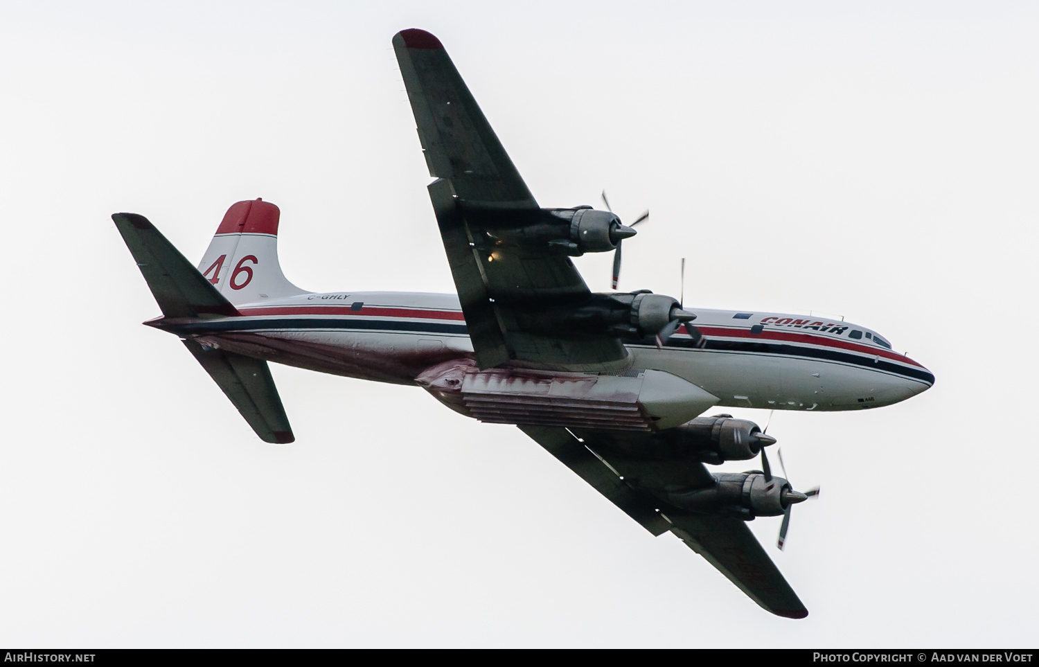 Aircraft Photo of C-GHLY | Douglas DC-6B/AT | Conair Aviation | AirHistory.net #128289