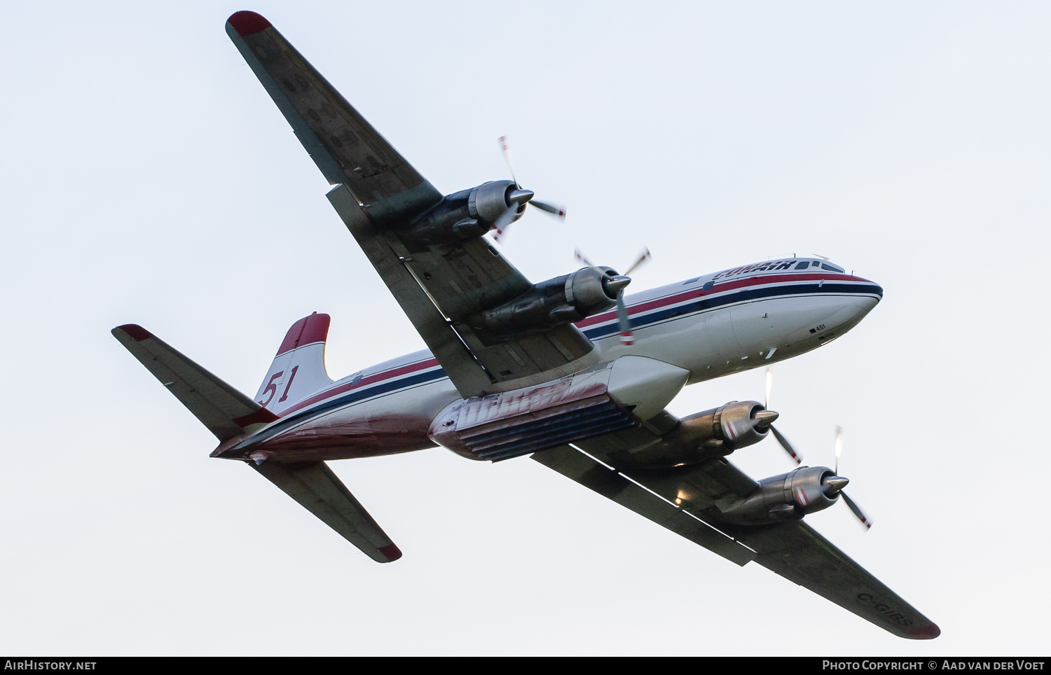 Aircraft Photo of C-GIBS | Douglas DC-6C/AT | Conair Aviation | AirHistory.net #128304