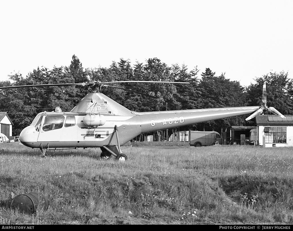 Aircraft Photo of G-AOZD | Westland WS-51A Widgeon 2 | Bristow Helicopters | AirHistory.net #128316