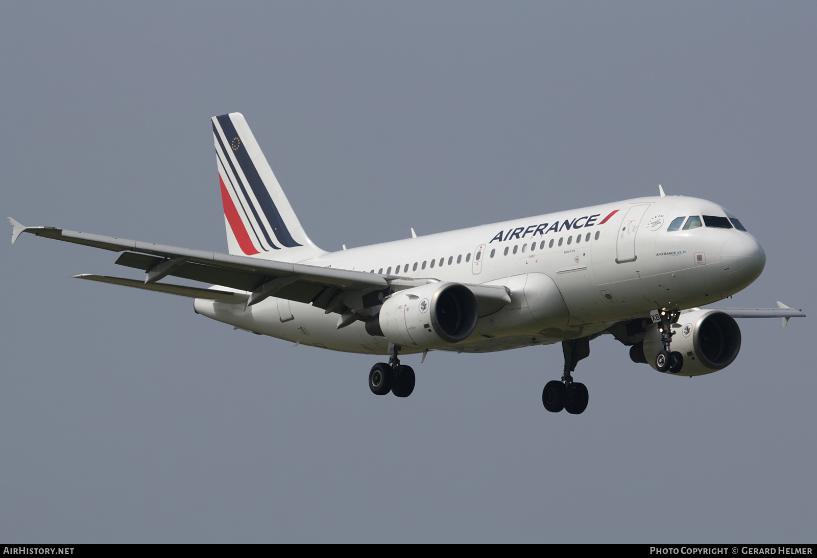 Aircraft Photo of F-GRXB | Airbus A319-111 | Air France | AirHistory.net #128321
