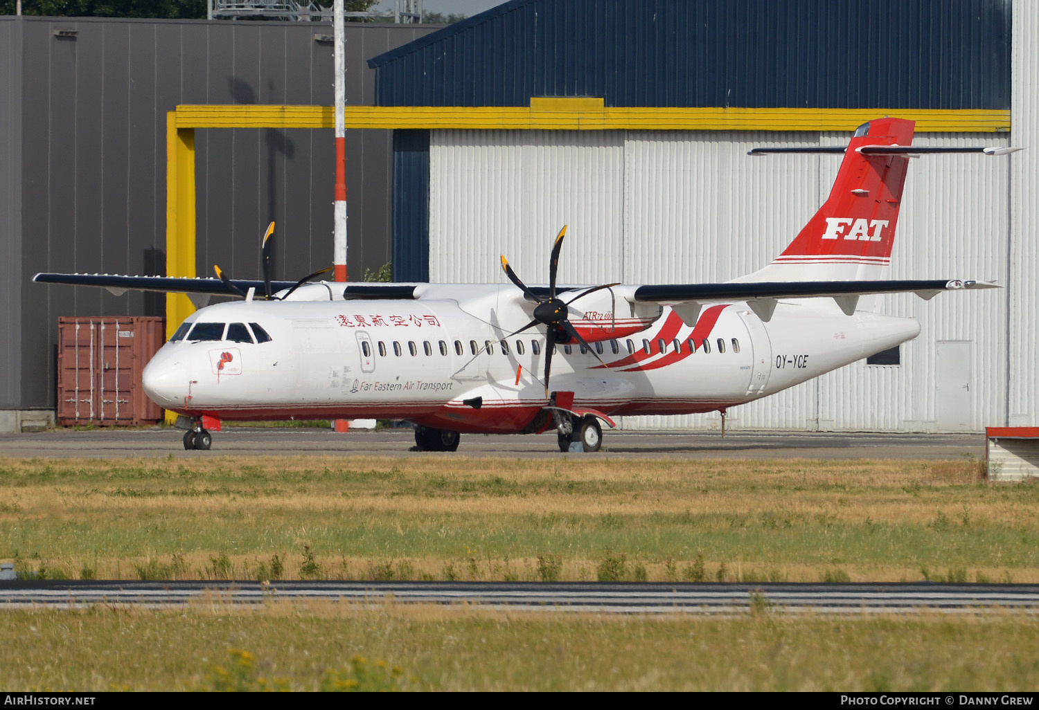 Aircraft Photo of OY-YCE | ATR ATR-72-600 (ATR-72-212A) | Far Eastern Air Transport - FAT | AirHistory.net #128336