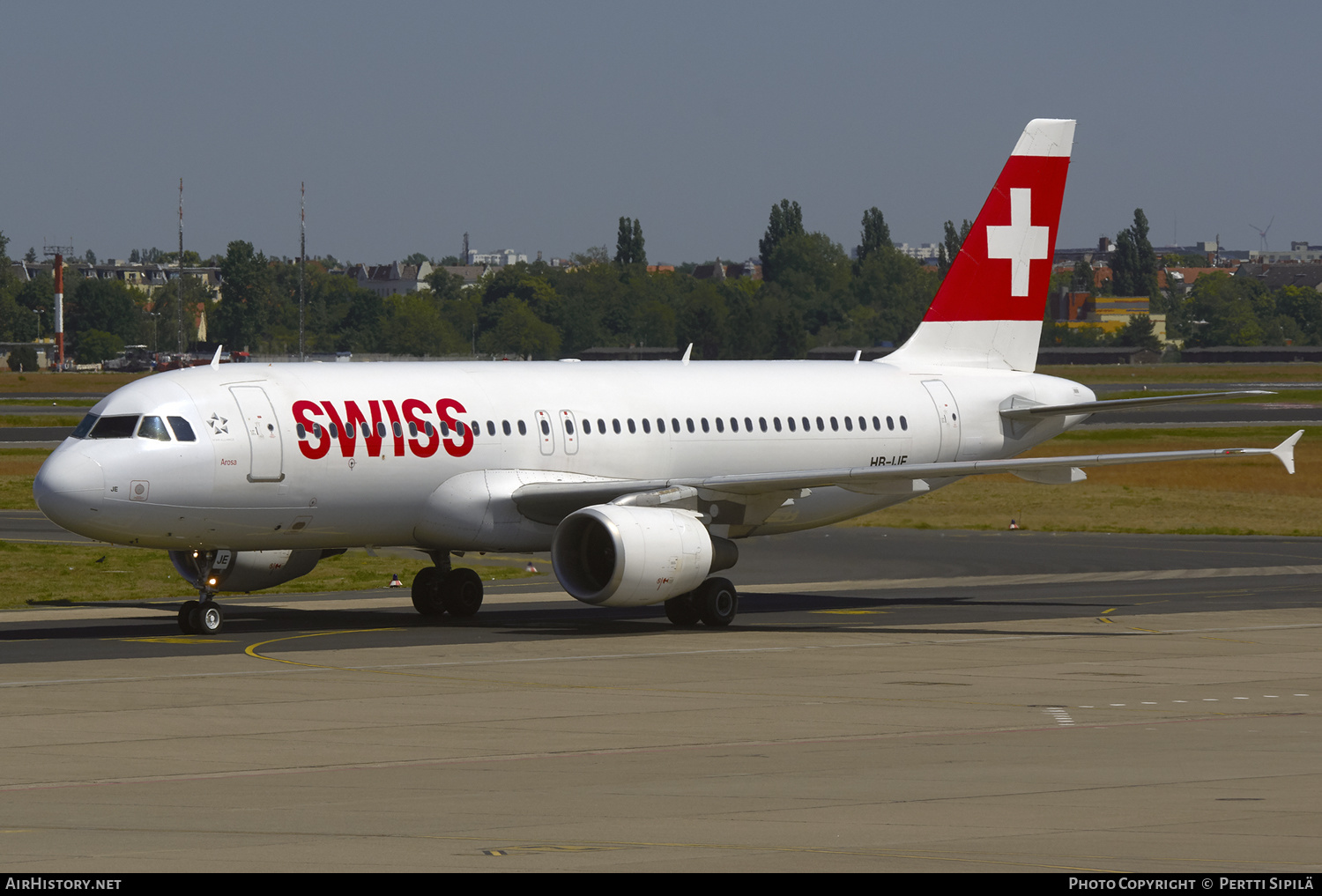 Aircraft Photo of HB-IJE | Airbus A320-214 | Swiss International Air Lines | AirHistory.net #128355