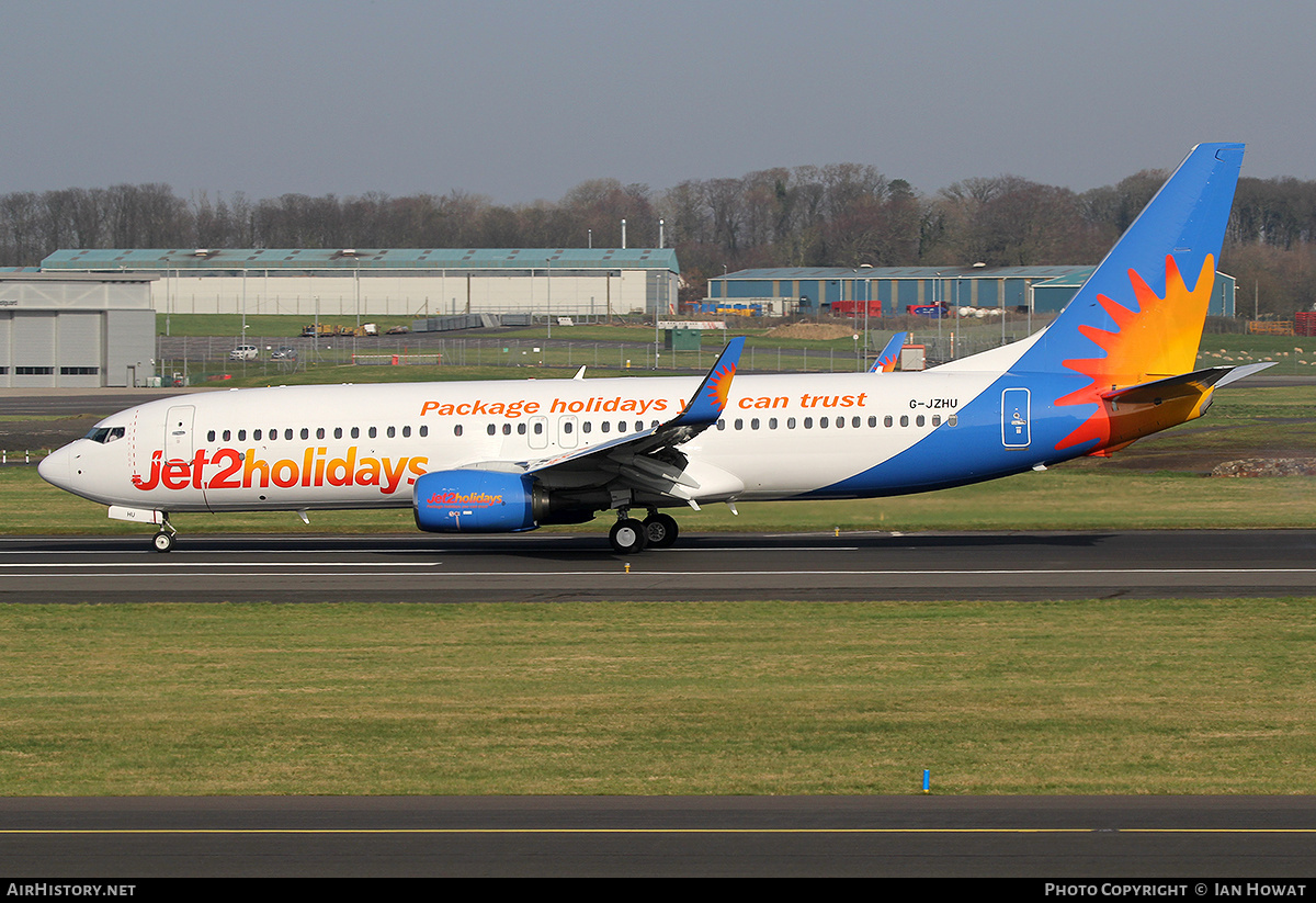 Aircraft Photo of G-JZHU | Boeing 737-800 | Jet2 Holidays | AirHistory.net #128356