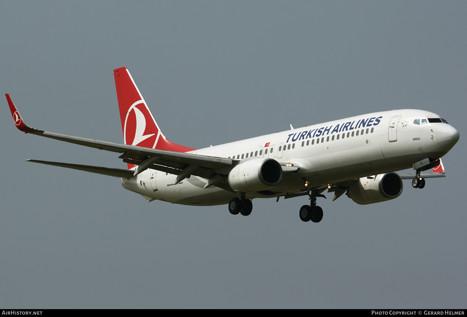 Aircraft Photo of TC-JFL | Boeing 737-8F2 | AirHistory.net #128361