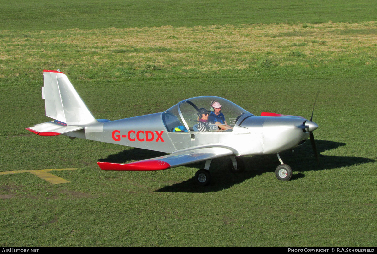Aircraft Photo of G-CCDX | Evektor-Aerotechnik EV-97 Eurostar | AirHistory.net #128365